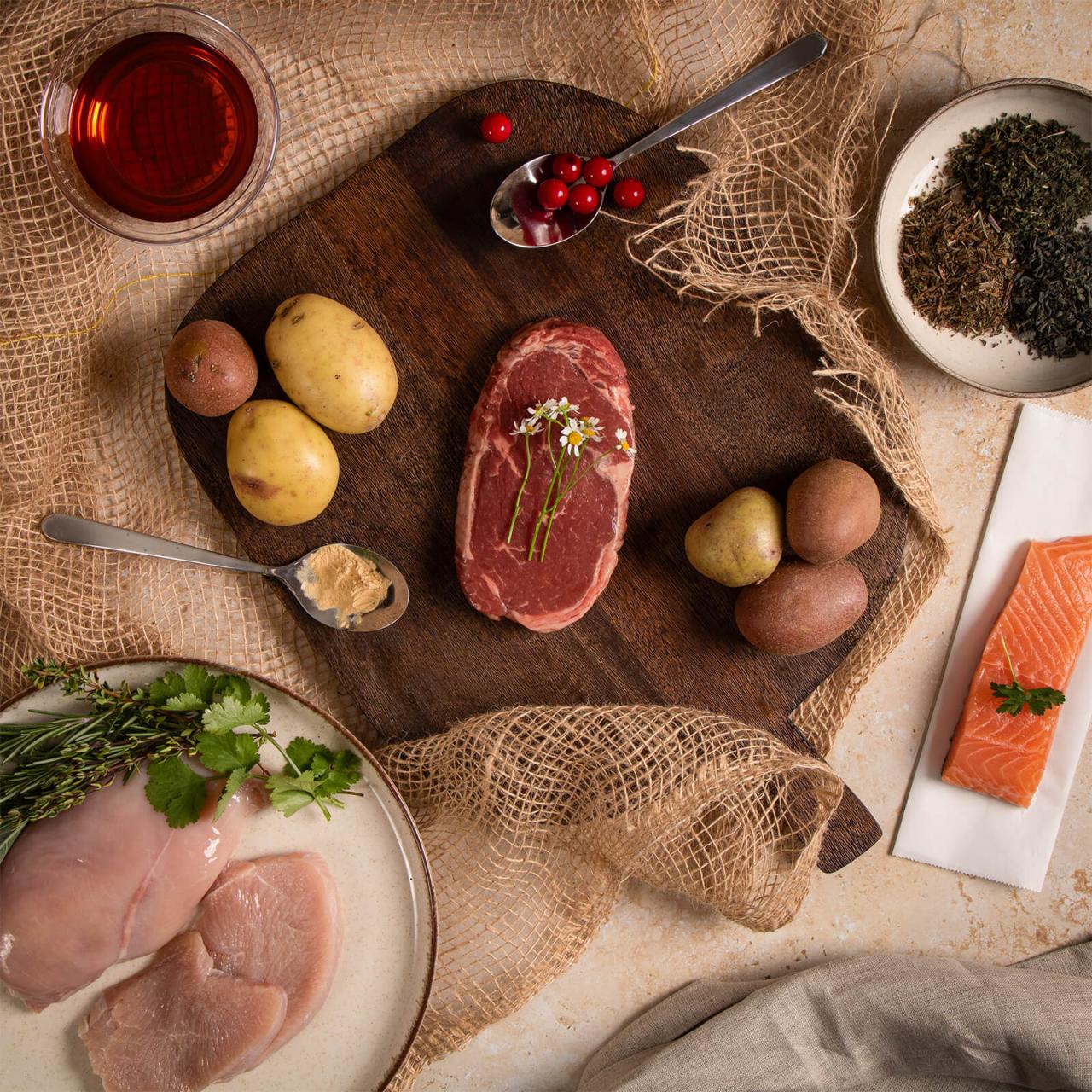 Hundefutter_Bestesfutter_Adult_Mit_Geflügel_Lachs_und_Rind