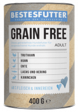 getreidefreies_nassfutter_bestesfutter_grain_free_adult_400g getreidefreies_nassfutter_bestesfutter_grain_free_adult_400g