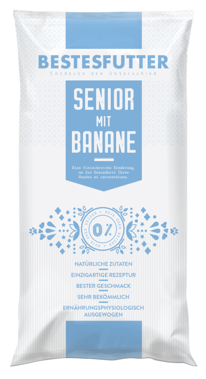 hundefutter_bestesfutter_senior_mit_banane